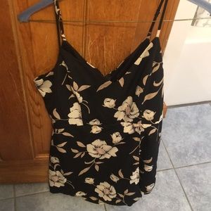 Lulu’s black floral romper